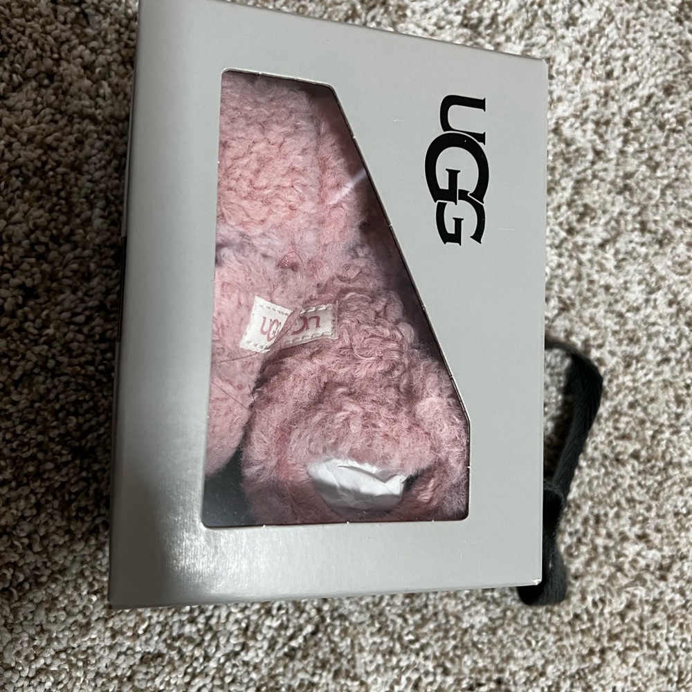 UGG Pink Bixbee Baby Booties